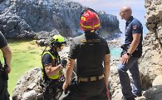 Grotta Punta Cannone: escursionista ferito, elicottero e SAF in azione