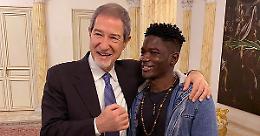 Musumeci ha incontrato Boubacar: «Non smettere di amare la Sicilia»