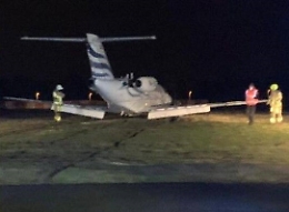 L'aereo di Mertens finisce fuori pista in Belgio