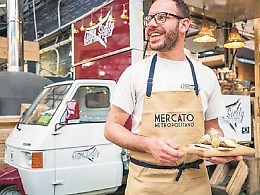 Girolamo Piccione, il trapanese che con un' Ape ha espugnato Londra