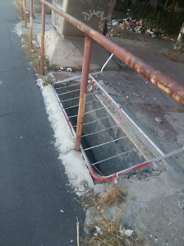 Catania, la triste realt&agrave; di via Bernini