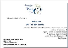 &ldquo;Abbi cura del tuo ben-essere&rdquo; domani allo Spazio Temenos l&rsquo;evento firmato Kore onlus