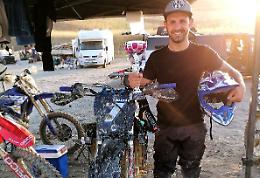 Motocross, il taorminese Gianluca Mazzeo terzo al MX2 Challenge