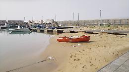 Gela, un porto non navigabile a causa dell'insabbiamento