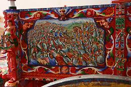 Giovani artisti di carretti siciliani crescono con i "segreti" del mestiere