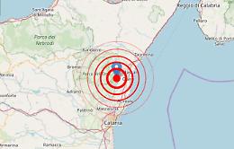 Terremoto nella notte sull'Etna, scossa di magnitudo 3.3 in territorio di Milo