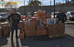 Messina, Gdf sequestra una tonnellata di botti illegali