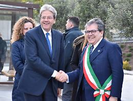 Gentiloni a Catania: gi&ugrave; diaframma tunnel della metro per Misterbianco