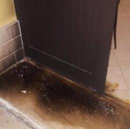 Melilli,  a fuoco portone d'ingresso Cna