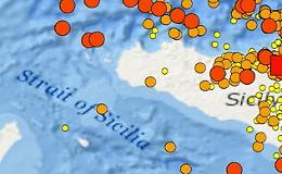 Terremoti nel canale di Sicilia, &egrave; in corso una sequenza
