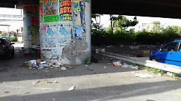 Catania, San Giuseppe La Rena: lo scempio dopo il mercatino