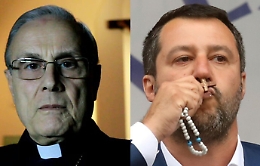 Monsignor Mogavero a Salvini: &laquo;Via quel rosario, non pu&ograve; dirsi cristiano&raquo;