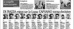 Akragas Lupa Castelli Romani 3 a 0 Di Piazza «spacca» la Lupa, Capuano decisivo