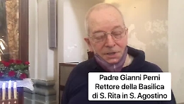 Santa Rita, l'appello del rettore: «Non portate fiori, ma cibo per i poveri»