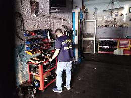 Palermo, l'officina meccanica era del tutto abusiva