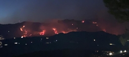 In fiamme i boschi dell'Ennese. Sindaco di Regalbuto: «E' emergenza»