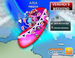 Meteo, piogge e venti forti al Centro-Sud