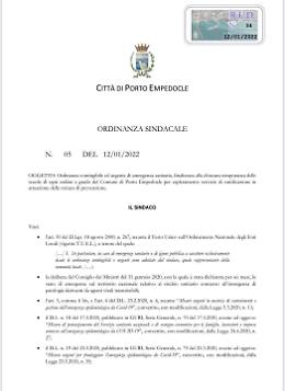 A Porto Empedocle scuole chiuse per altri due giorni