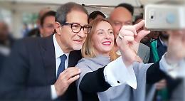 Meloni esce allo scoperto e conferma l'ok per Musumeci ricandidato ma il centrodestra &egrave; da rifare