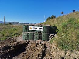 L’Esercito bonifica un ordigno in provincia di Enna