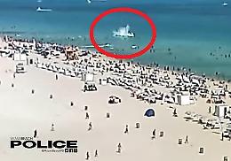 Miami, elicottero si schianta vicino la spiaggia: panico tra i turisti