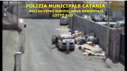 Tempi duri per i "furbetti" delle micro discariche: in arrivo a Catania altre 13 telecamere