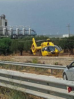 Incidente sulla 115: un morto e tre feriti