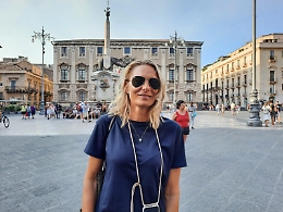 Maurizia Cacciatori torna a Catania: «Sicilia mon amour»