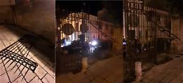Bagheria, auto contro il cancello di Villa Butera: ci sono dei danni