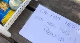 Agrigento: a Ribera «panchina alimentare solidale» per indigenti