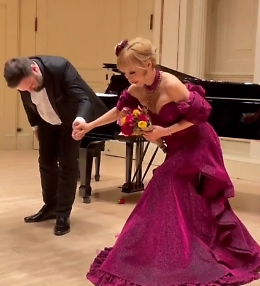 Gianfranco Pappalardo Fiumara e Sumi Jo alla Carnegie Hall di New York: applausi a scena aperta