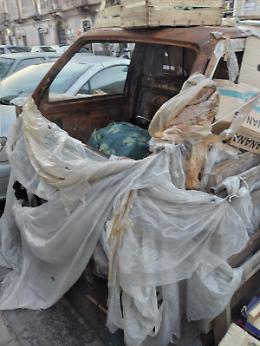 Catania: «Vista di via Principe Nicola angolo Regina Bianca»