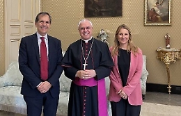 L'arcivescovo Renna riceve il sindaco Trantino