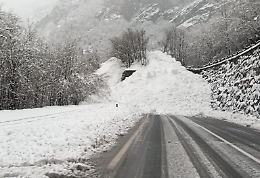 Valanga occlude una galleria: isolata l'alta valle di Gressoney