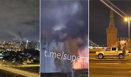 Tra Russia e Ucraina l'escalation non si ferma: decine di droni su Mosca, chiusi gli aeroporti, incendi nelle capitale russa