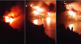 Crociera sul Nilo in fiamme: a bordo c'erano 80 italiani, stanno tutti bene