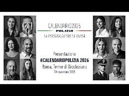  La Polizia di Stato presenta il Calendario 2026