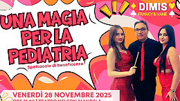 Una magia per la pediatria: il Mago Dimis incanta Misterbianco per i bambini dell'ospedale Garibaldi