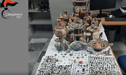Operazione &ldquo;Ghenos&rdquo;, traffico di reperti reperti archeologici, eseguite 45 misure