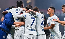 Genoa-Inter 1-2: con i gol di Bisseck e Lautaro nerazzurri da soli in vetta, sorpasso su Milan e Napoli