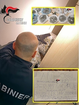L'avviso "pane oggi no" non inganna i carabinieri e il pusher finisce in manette 