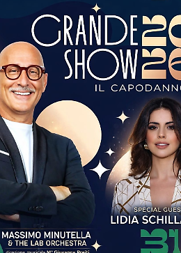 Capodanno a Castelbuono: Massimo Minutella & The Lab Orchestra con Lidia Schillaci