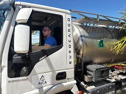 Firmato il decreto: dalla Regione oltre 780mila euro per 7 nuove autobotti ad Aica