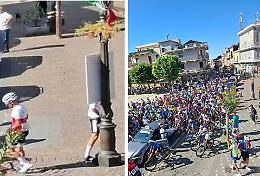 Indignazione a Zafferana: ciclisti della Granfondo Giro dell'Etna orinano in piazza davanti ai bambini