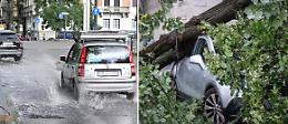 Clima impazzito: temporali e vento spazzano, in parte, l'ondata di caldo dal Nord alla Sicilia