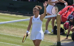 Paolini travolge Sakkari e vola agli ottavi di Wimbledon:6-16-2 in un&rsquo;ora netta