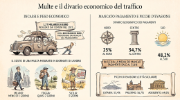 Multe, in Sicilia per pagarle servono tre giorni di lavoro