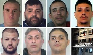 Chi sono gli arrestati Carcere per 19 due obblighi di firma e un ricercato