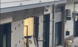 Melilli, il boato nel cuore della notte: assalto con esplosivo al bancomat BAPS, banca devastata e centro storico sotto shock