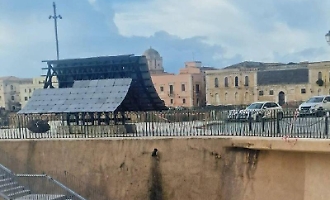 Installazione a Ortigia, bufera sul Belvedere: manca il parere della Soprintendenza